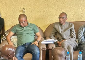 Rencontre au Gabon avec la DSE et la coalition Benno Bokk Yaakar (BBY), d’une délégation conduite par le Ministre Abdoulaye Saydou Sow.