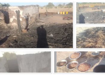 Incendie/ Ribot Escale : Le village de Darou Karim peulh, ravagé par des flammes.(images)