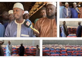 Kougheul / Appui aux daara en riz : l’état du Sénégal octrois 19,5 tonnes de riz aux Boroms daaras du département.