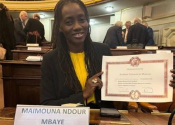 Admise à l’Académie française de médecine : Pr Maïmouna Ndour Mbaye, la première.