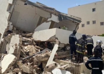SOCIÉTÉ- DRAME À LIBERTE 6 : EFFONDREMENT D’UN IMMEUBLE FAIT 5 MORTS 12 BLESSÉS