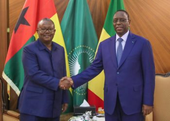 Politique CEDEAO : Le Président Umaro Sissoco Embalo reçu par son homologue Macky Sall
