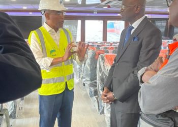 Visite du Dg du Port Autonome de Dakar dans la Chaloupe Boubacar Joseph Ndiaye