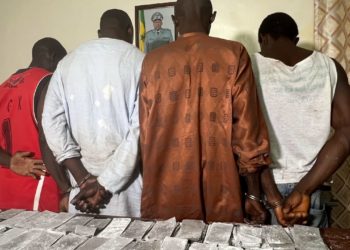 Saisie de billets noirs d’une contrevaleur de cinq (05) milliards  CFA à Goudomp