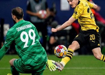 LIGUE DES CHAMPIONS :LE PSG TOMBE À DORTMUND POUR LA PREMIÈRE MANCHE