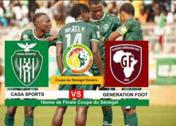 16es de finale Coupe du Sénégal : Le Casa Sports fait tomber Génération Foot au tirs aux buts