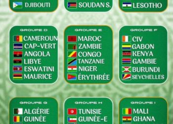 MONDIAL 2026 ZONE AFRIQUE : CLASSEMENT DES ÉQUIPES APRÈS LA 3e ET 4e JOURNÉE