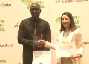 Power Green Africa: cérémonie de signature d’un partenariat avec Canadian Solar.
