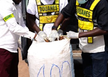 une saisie portant sur vingt (20) kilogrammes de cocaïne à l’AIBD