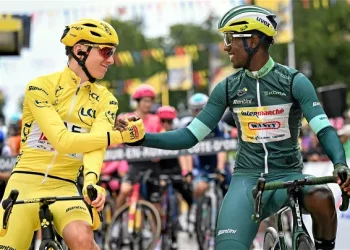 Vainqueur pour la troisième fois sur le Tour de France 2024