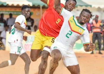 LE SÉNÉGAL AFFIRME SA DOMINATION SUR LA GUINÉE ET SE QUALIFIE POUR LA COUPE D’AFRIQUE DES NATIONS DE BEACH SOCCER