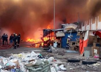 LES COMMERÇANTS DU MARCHÉ TILÈNE DE ZIGUINCHOR EN DOULEUR APRÈS UN INCENDIE DANS LEURS INSTALLATIONS