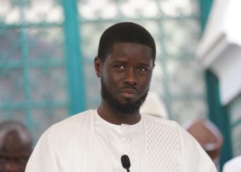 le président de la République, Bassirou Diomaye Faye, à Touba.