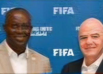 RENCONTRE ENTRE ME AUGUSTIN SENGHOR ET GIANNI INFANTINO À PARIS