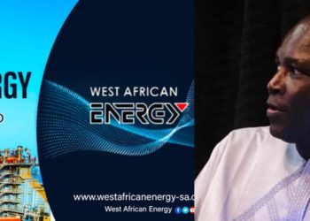 HAROUNA DIA L’UN DES ACTIONNAIRES DE WEST AFRICAN ENERGY À DAKAR.