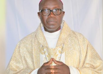Mgr Paul Abel Mamba élu président de la Conférence épiscopale (secrétaire général)