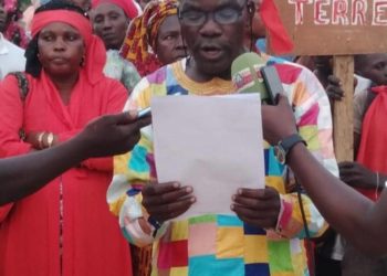 VILLAGE D’ELINKINE LES POPULATIONS DISENT NON À L’ACCAPAREMENT DE LEURS TERRES.