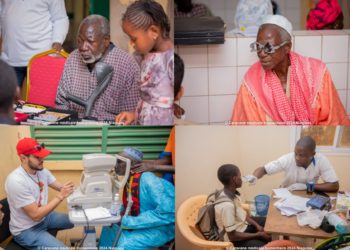 5.000 paires de lunettes ont été distribuées et des consultations médicales de base offertes par la société civile et le secteur privé marocain.