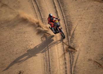 Dakar-2025 MotoDaniel Sanders s’offre une cinquième victoire d’étape.