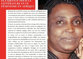 Mariama Bâ : Une plume engagée pour la justice et l’égalité