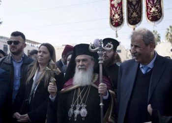 Noël orthodoxe terni par le conflit à Bethléem