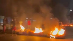 Agnam en colére-Route Nationale bloquée