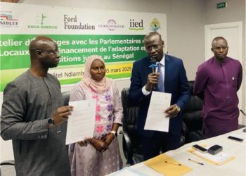 Atelier d’information et d’échange sur le financement de l’adaptation au changement climatique : Parlementaires et élus locaux renforcent leurs capacités