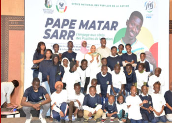 La fondation Pape Matar Sarr en partenariat avec les pupilles de la nation