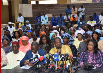 Énième mobilisation de soutiens à Farba Ngom pour sa libération