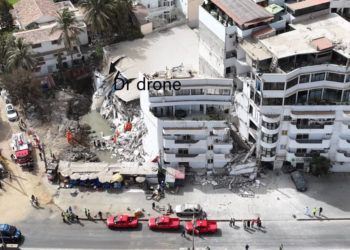 Sénégal- Drame à Ngor Almadie un immeuble s’est affaissé.