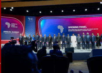 Le président Bassirou Diomaye Faye à la 12 édition du CEO Forum