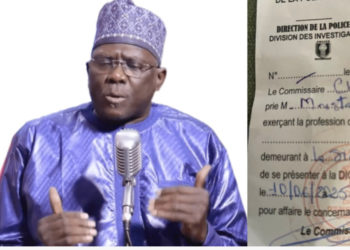 Moustapha Diakhaté convoqué à la DIC pour ses déclarations dans la presse.