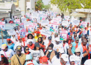 APR se mobilise à St Louis pour la libération des otages politiques [vidéos]