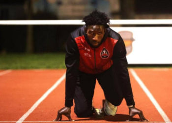 Mamadou Fall SARR bat un nouveau record national du 100 mètres