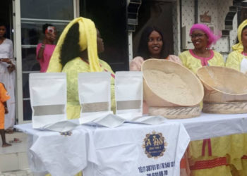 Cérémonie d’ouverture d’une entreprise dédiée à la transformation et à la vente de céréales locales au Golf Nord