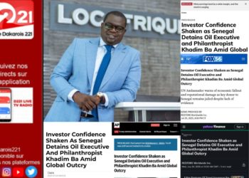 Le Dr Obeng, ambassadeur de la paix des NU, et les médias américains internationalisent l’affaire Khadim Ba vs Douanes sénégalaises