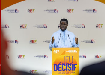 Bassirou Diomaye Faye un discours au MEDEF en pleine crise financière.