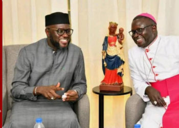 Le Président de l’ Assemblée en visite chez le nouvel Archevêque de Dakar