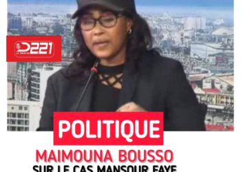 Après la libération de Mansour Faye Maimouna Bousso sort de sa réserve
