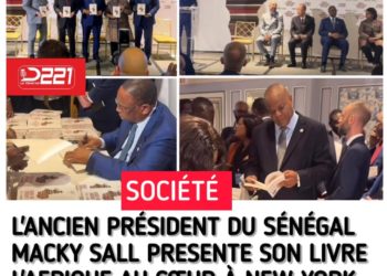 New York : Macky Sall présente son nouveau livre