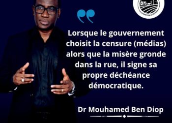 Arrestations de MNF et Babacar Fall: Ben Diop dénonce avec la dernière énergie les arrestations arbitraires