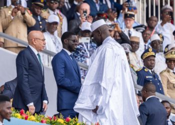 Guinée conakry : LE CHEF DE L’ÉTAT bassirou diomaye faye  PREND PART À LA CÉRÉMONIE D’INVESTITURE De MAMADI DOUMBOUYA.