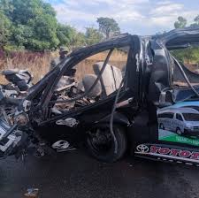 Collision de voitures à Farafenni sur la Transgambienne