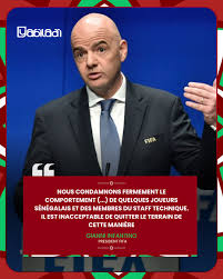 can 2025: La FIFA appelle à sanctionner le Sénégal