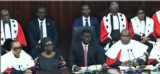 LE CHEF DE L’ÉTAT PRÉSIDE LA CÉRÉMONIE OFFICIELLE DE RENTRÉE SOLENNELLE DES COURS ET TRIBUNAUX.