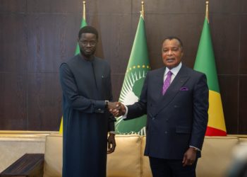 LE CHEF DE L’ÉTAT EN VISITE OFFICIELLE À BRAZZAVILLE.