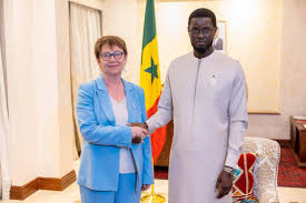 le president Bassirou Diomaye Faye à berlin