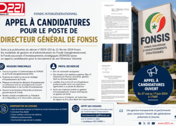 Après le décret sur le Fonds intergénérationnel, l’appel à candidatures pour la Direction générale du FONSIS s’impose.  [Par Soya Diagne]