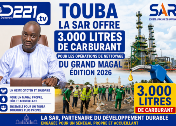 Touba : La SAR offre 3.000 litres de carburant pour les opérations de nettoyage du Grand Magal .