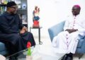 Mouhamadou Makhtar CISSE chez monseigneur André gueye archevêque de Dakar